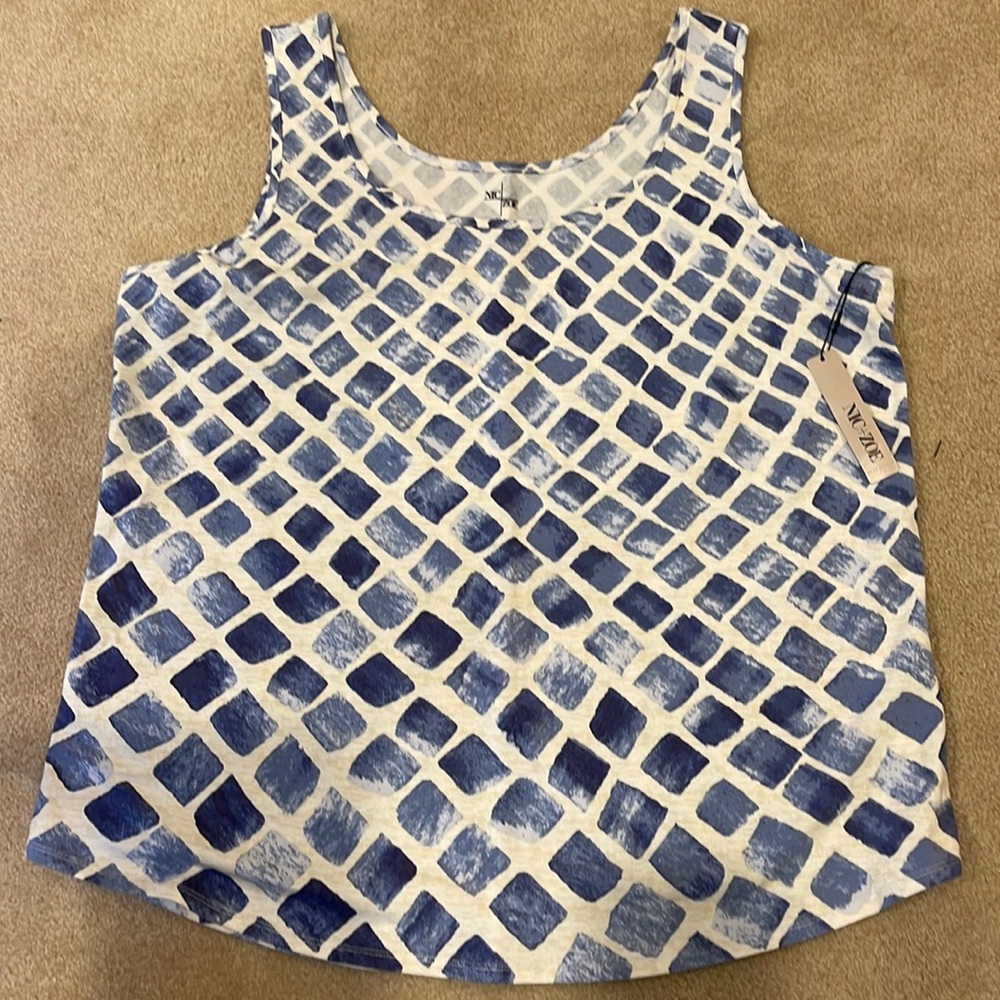 NWT 1x Women’s Tank Top Nic + Zoe